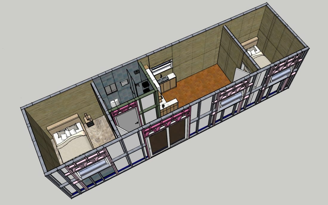 Single Storey Modular Units — Suitable for Resort or Farm Buildings gallery thumbnail 1