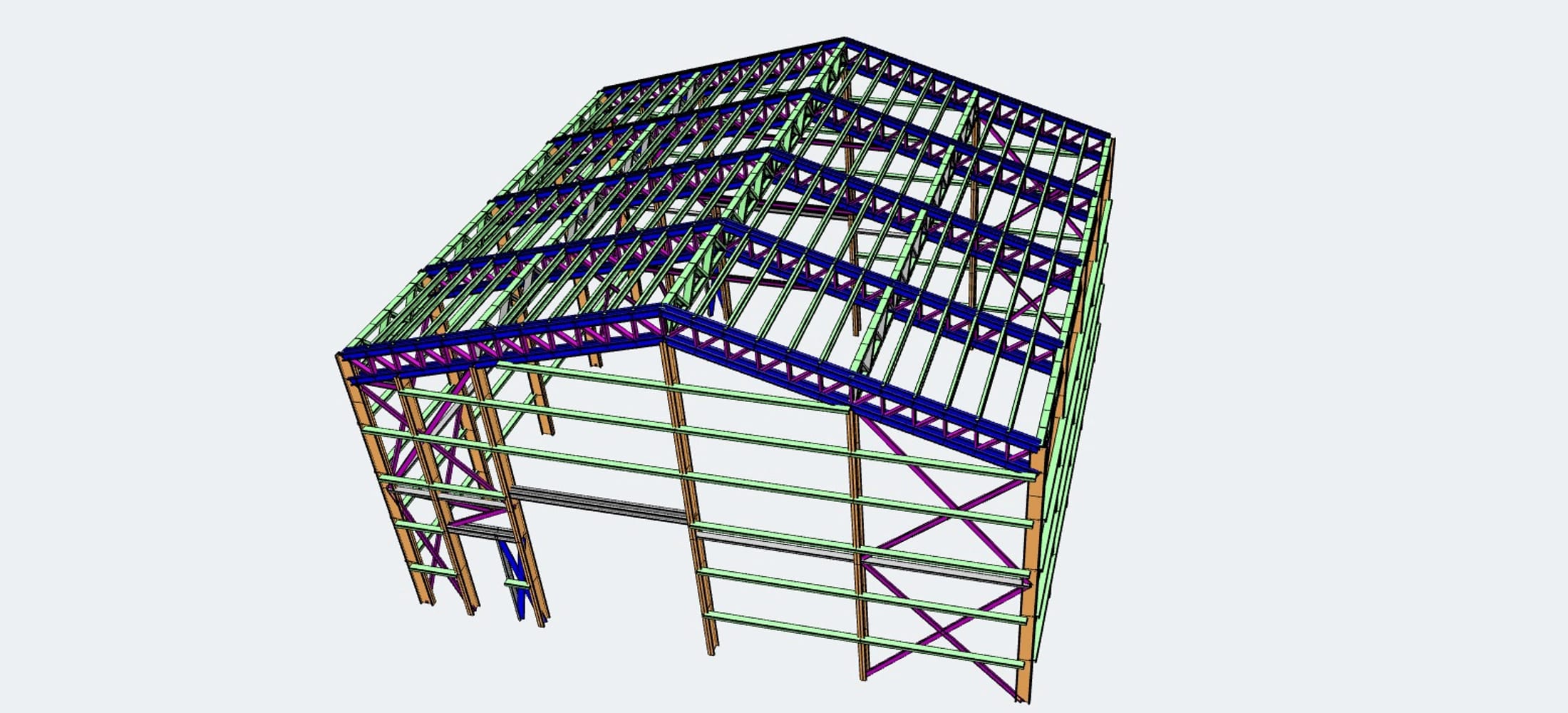 Large Warehouse — Trussed Option